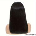 Bone Straight Bob Human Hair Wig – 4×4 Transparent Lace Closure | Natural Colour